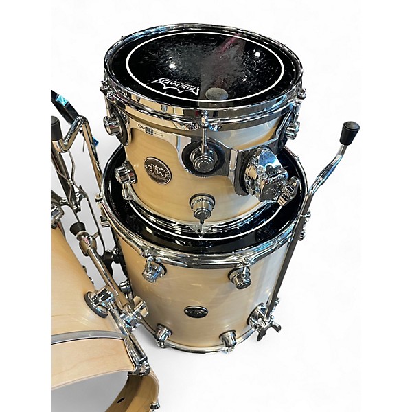 Used DW 3 Piece Performance Series Natural Drum Kit