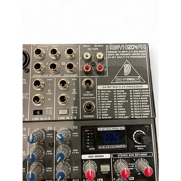 Used Behringer Xenyx 1204FX Unpowered Mixer