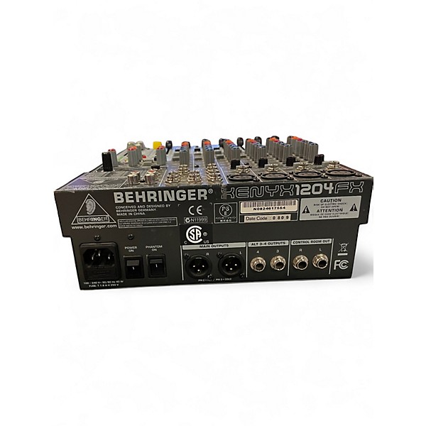 Used Behringer Xenyx 1204FX Unpowered Mixer