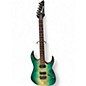 Used Ibanez RG421PB Caribbean Shoreline Flat Solid Body Electric Guitar thumbnail