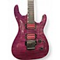 Used ESP LTD MH201 Purple Solid Body Electric Guitar