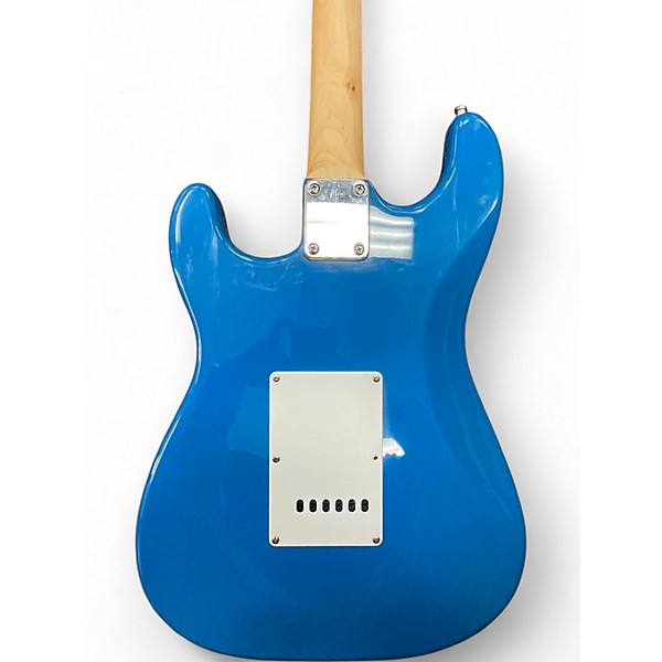 Used Lyman LS250 Blue Solid Body Electric Guitar