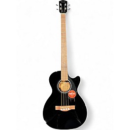 Used Fender CB-60SCE Black Acoustic Bass Guitar