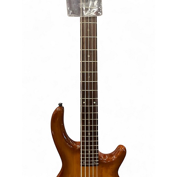Used Dean ZELINSKY TTB195MULE 2 Tone Sunburst Electric Bass Guitar