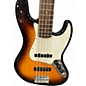 Used Squier Affinity Jazz Bass V 5 String 2 Color Sunburst Electric Bass Guitar