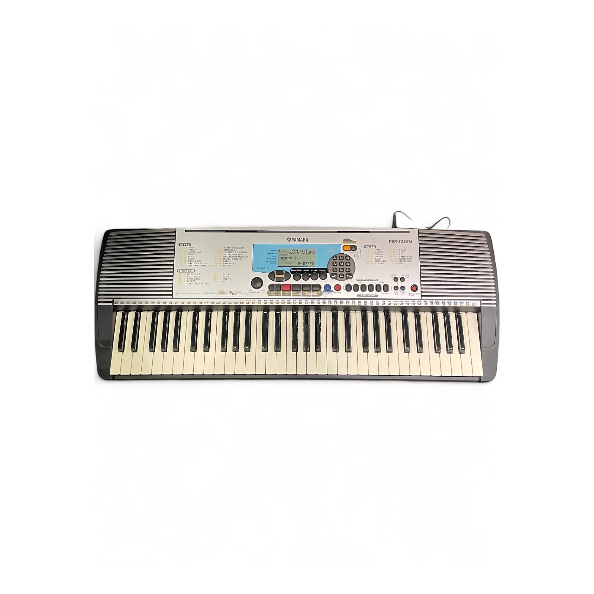 Used Yamaha PSR 225GM Portable Keyboard | Guitar Center