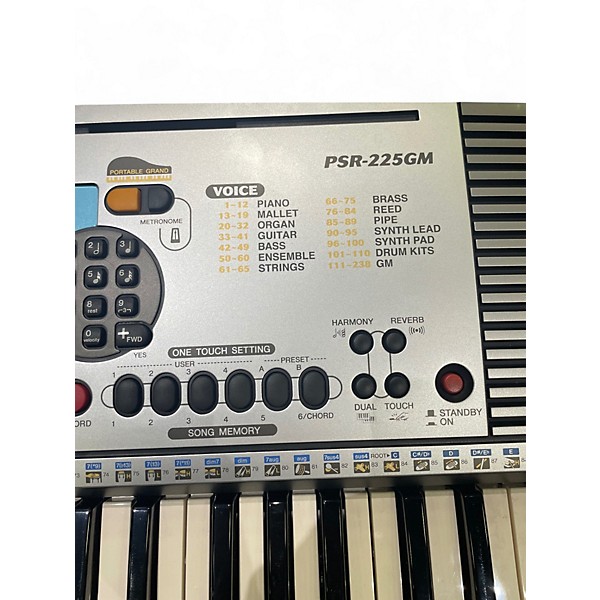Used Yamaha PSR 225GM Portable Keyboard
