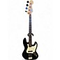 Used 2001 Fender Player Jazz Bass Black Electric Bass Guitar thumbnail