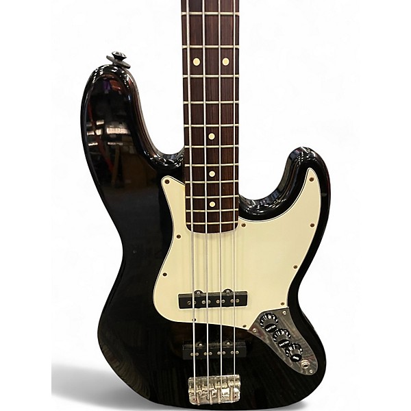Used 2001 Fender Player Jazz Bass Black Electric Bass Guitar