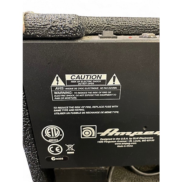 Used Ampeg BA112 50W 1x12 Bass Combo Amp