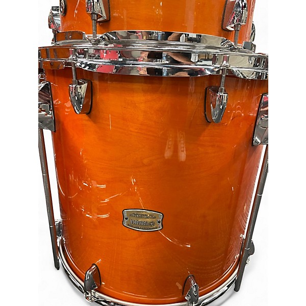 Used Yamaha 5 Piece Stage Custom HONEY AMBER Drum Kit
