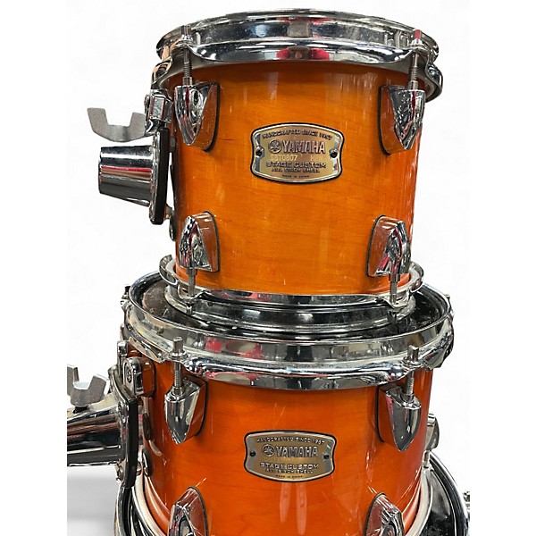 Used Yamaha 5 Piece Stage Custom HONEY AMBER Drum Kit