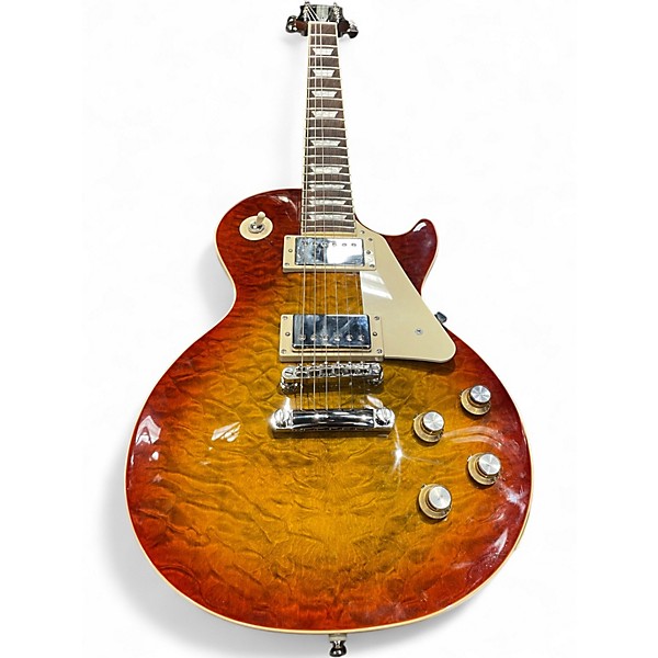 Used Epiphone Les Paul Standard 60's Quilt WASHED CHERRY SUNBURST Solid Body Electric Guitar