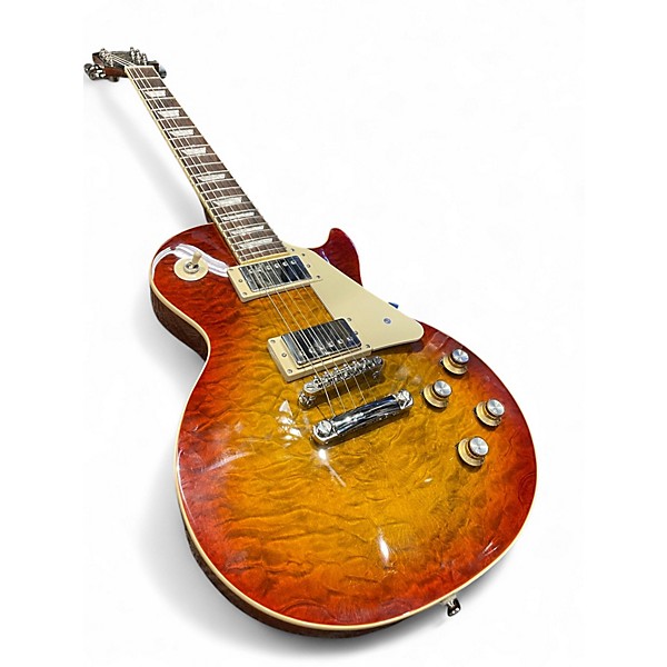 Used Epiphone Les Paul Standard 60's Quilt WASHED CHERRY SUNBURST Solid Body Electric Guitar