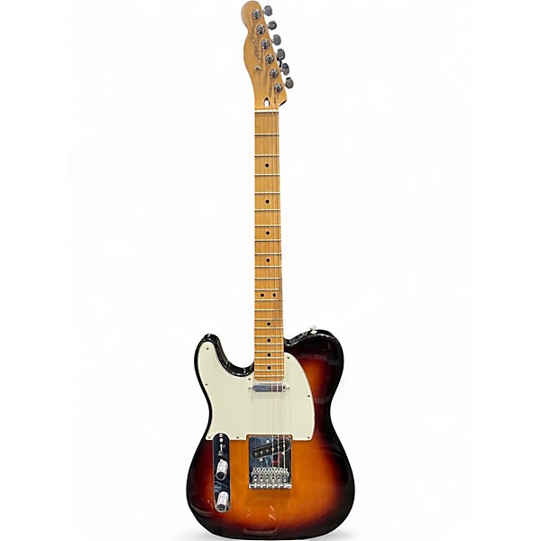 Used 2018 Fender Player Telecaster Left Handed 3 Color Sunburst Solid Body Electric Guitar