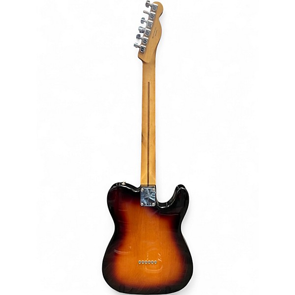 Used 2018 Fender Player Telecaster Left Handed 3 Color Sunburst Solid Body Electric Guitar