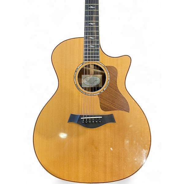 Used Taylor 814CE Natural Acoustic Electric Guitar