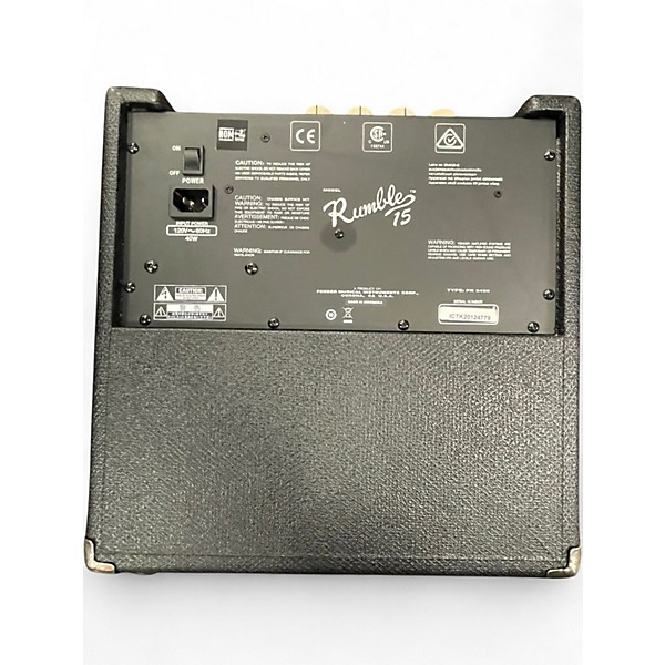 Used Fender Rumble 15 15W 1X8 Bass Combo Amp