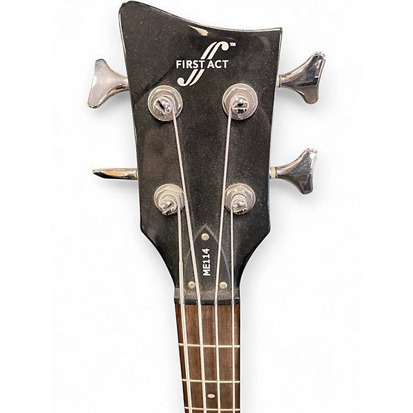 Used First Act ME114 Black Electric Bass Guitar