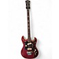 Used Kent 743 Red Electric Bass Guitar thumbnail