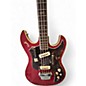 Used Kent 743 Red Electric Bass Guitar