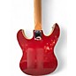 Used Kent 743 Red Electric Bass Guitar