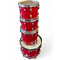 Vintage 1970s Slingerland 4 Piece Stage Band Red Drum Kit