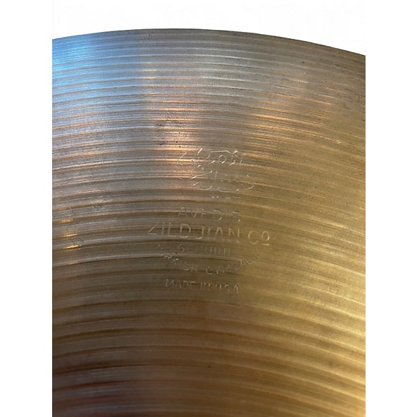 Used Zildjian 14in Rock Hi Hat Pair Cymbal