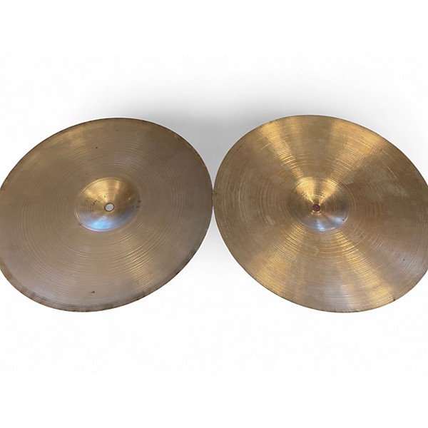 Used Zildjian 14in Rock Hi Hat Pair Cymbal