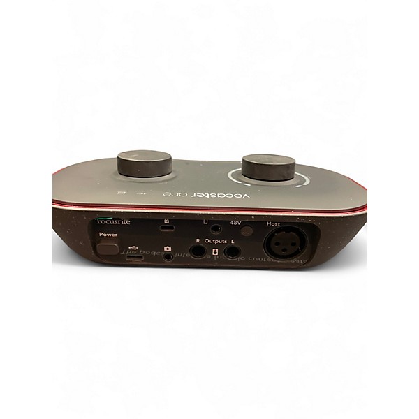 Used Focusrite VOCASTER ONE Audio Interface