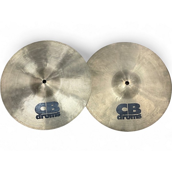 Used CB 14in Hi Hat Pair Cymbal