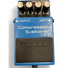 Used BOSS CS3 Compressor Sustainer Effect Pedal