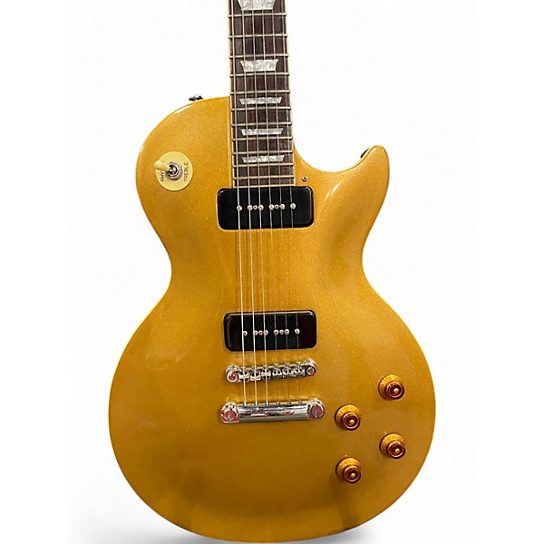 Used Epiphone Les Paul 1956 Gold Top P90S Gold Solid Body Electric Guitar