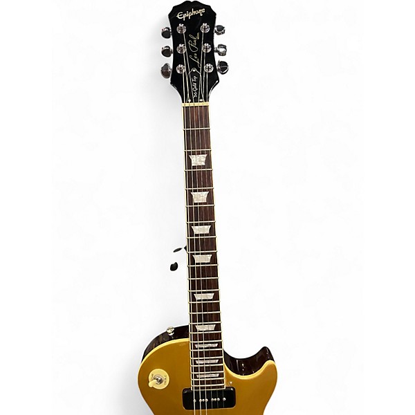Used Epiphone Les Paul 1956 Gold Top P90S Gold Solid Body Electric Guitar