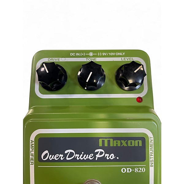 Used Maxon OD820 OVERDRIVE PRO Effect Pedal