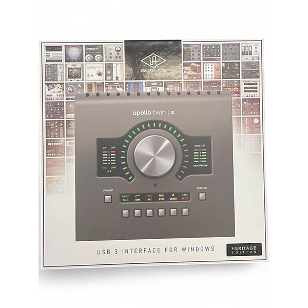 Used Universal Audio Apollo Twin X Duo Heritage Edition Windows Audio Interface