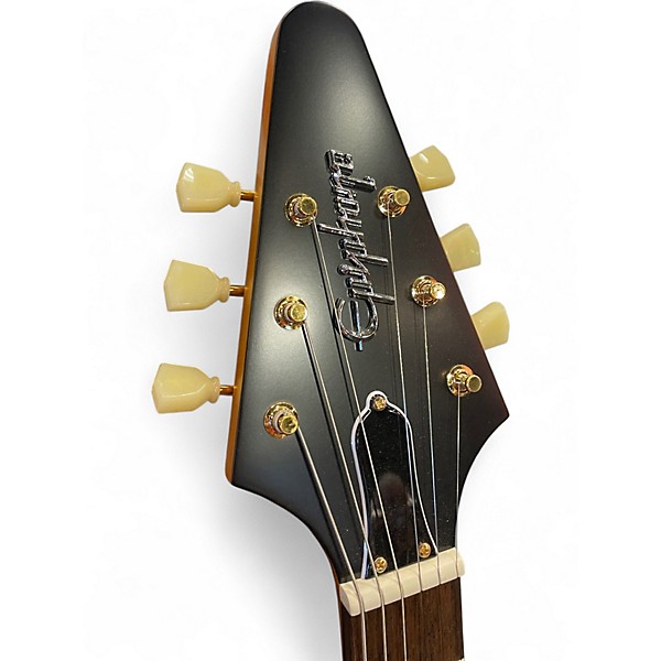 Used Epiphone Inspired by Gibson Flying V Natural Solid Body Electric Guitar