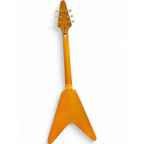 Used Epiphone Inspired by Gibson Flying V Natural Solid Body Electric Guitar