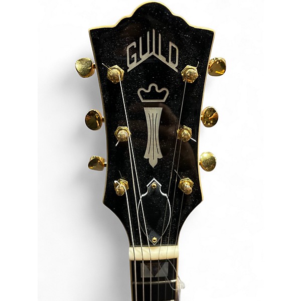 Used Guild Starfire VI Yellow Hollow Body Electric Guitar