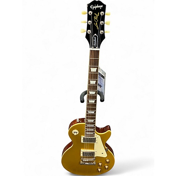 Used Epiphone Les Paul Standard Gold Solid Body Electric Guitar