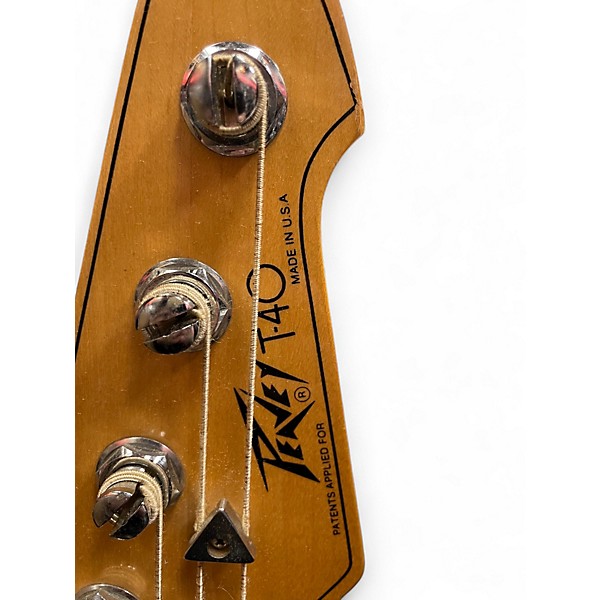 Vintage 1979 Peavey T40 Natural Electric Bass Guitar