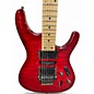 Used Ibanez S570MQM Trans Red Burst Solid Body Electric Guitar