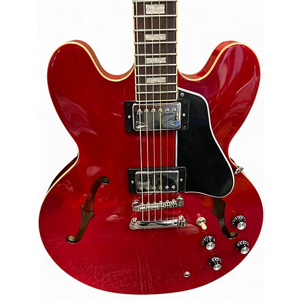 Used Epiphone es335 BLOCK Cherry Hollow Body Electric Guitar