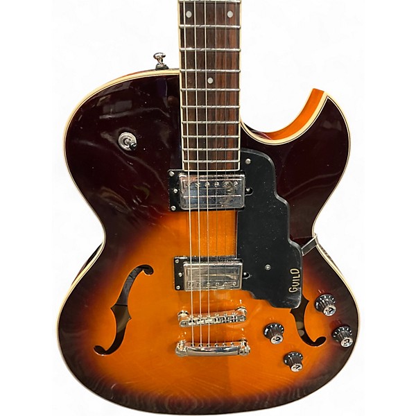 Used Guild SF1SC Tobacco Sunburst Hollow Body Electric Guitar