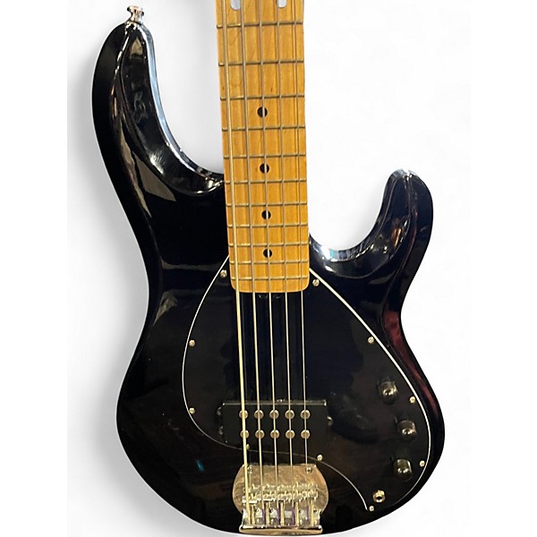 Used Sterling by Music Man Ray5 5 String Black Electric Bass Guitar