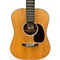 Used Martin D Jr Natural Acoustic Guitar