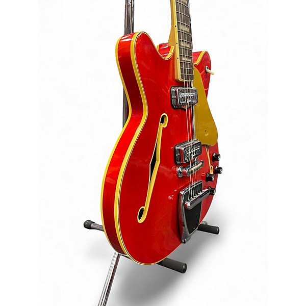 Vintage 1967 Fender Coronado II Dakota Red Hollow Body Electric Guitar