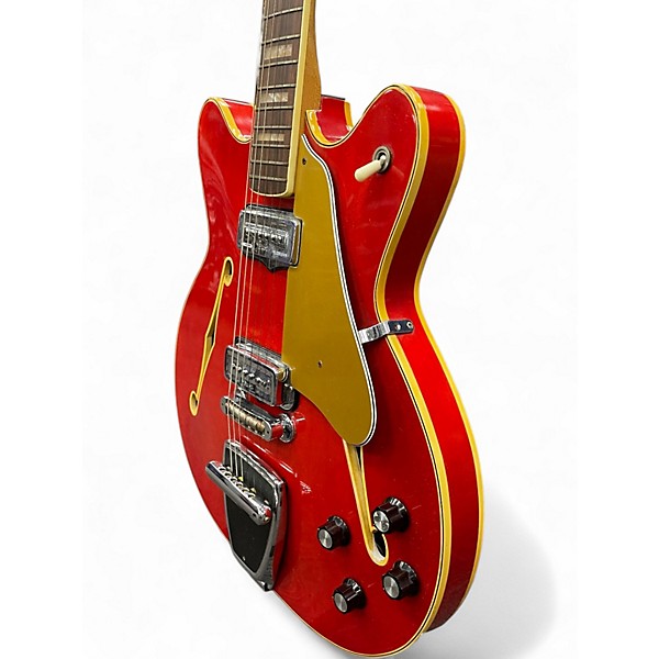 Vintage 1967 Fender Coronado II Dakota Red Hollow Body Electric Guitar