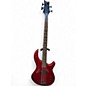 Used Dean Edge 4 String Candy Apple Red Electric Bass Guitar thumbnail