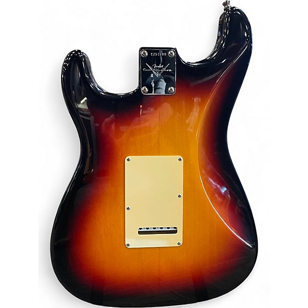 Used 2006 Fender Custom Classic Stratocaster 3 Color Sunburst Solid Body Electric Guitar